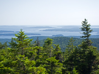 First View from Cadillac Mountain