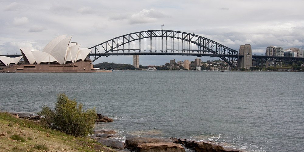 [Sydney Harbour Bridge and Opera House]