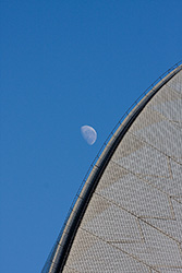 Moon over Opera House