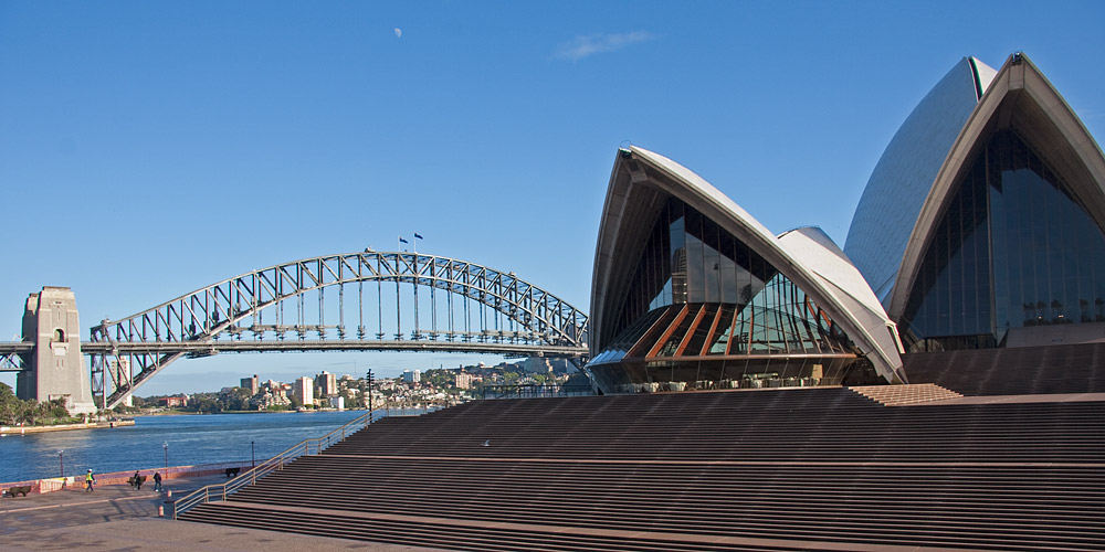 [Sydney Harbour Bridge and Opera House]