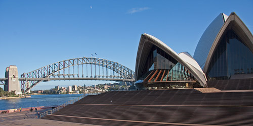 Sydney Harbour Bridge and Opera House