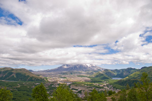 Mt. St. Helens and Castle Lake
